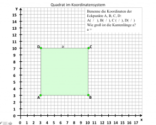 Koordinatensystem Und Geometrie Klasse 5 Punkte Im Koordinatensystem