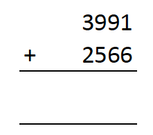 Aufgabe zur Addition in Klasse 4