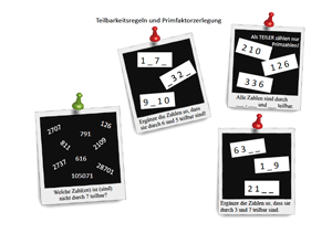 Arbeitsblatt Teilbarkeitsregeln