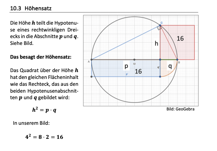 GeoGebra Mathe Aufgaben visualisieren