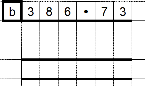 schriftliche Multiplikation mit zweistelliger Zahl