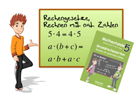 Rechengesetze in Klasse 5 