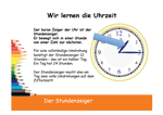 Uhrzeit lernen und Uhr lernen: Stunde bei Uhr ergänzen