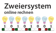 Der Zweiersystem-Rechner online