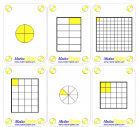 Bruchrechnen Spielkarten Brüche Mau-Mau